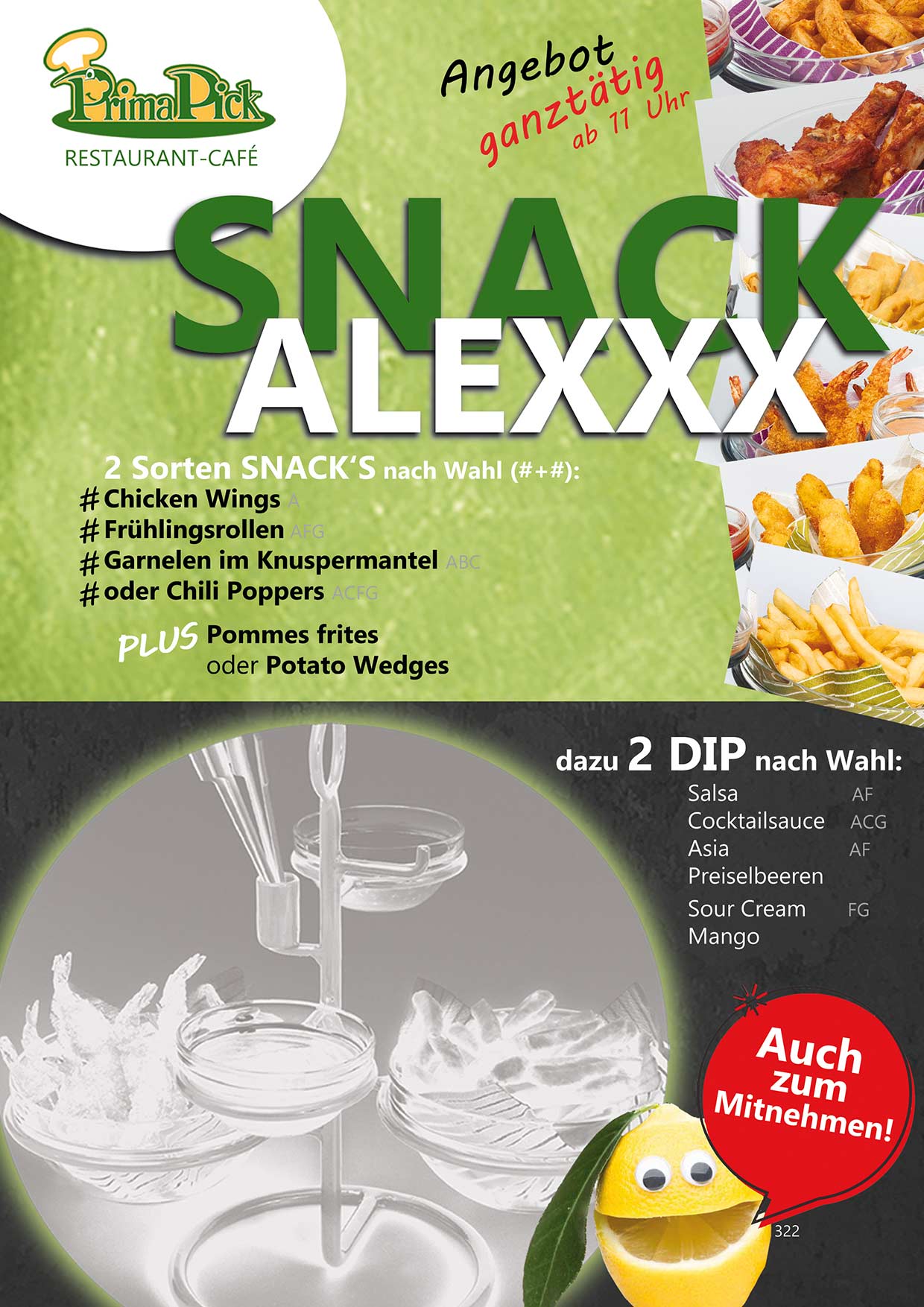 Alexxx Snack im Prima Restaurant Kufstein
