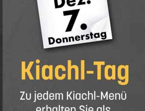 Prima Restaurant-Café Kufstein:  GRATIS Marmelade am Kiachl-Donnerstag – 7.12.2023