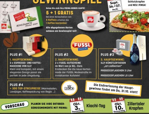 Prima macht den Tag des Kaffees zum Monat des Kaffees – ab 1. 10.2024