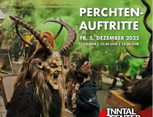Traditionelles PERCHTEN TREFFEN vor dem INNTALCENTER KUFSTEIN – Freitag 5.12.2025